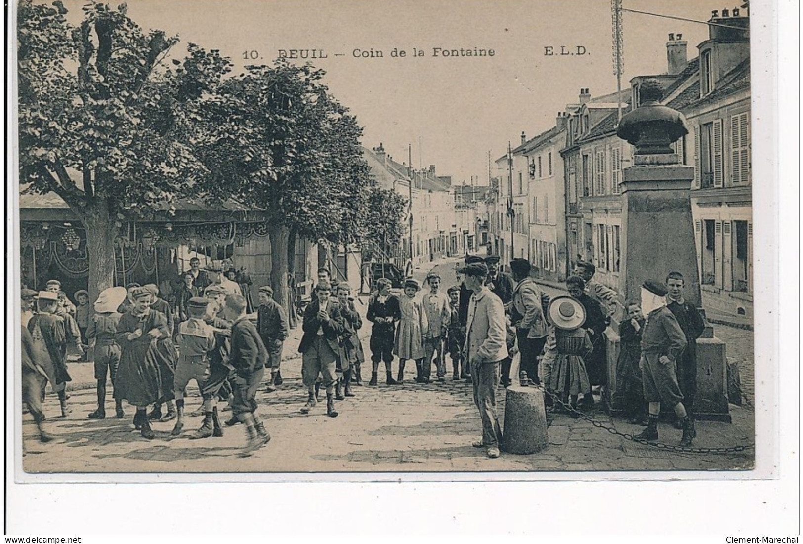 DEUIL - Coin De La Fontaine - Manège - Très Bon état - Deuil La Barre