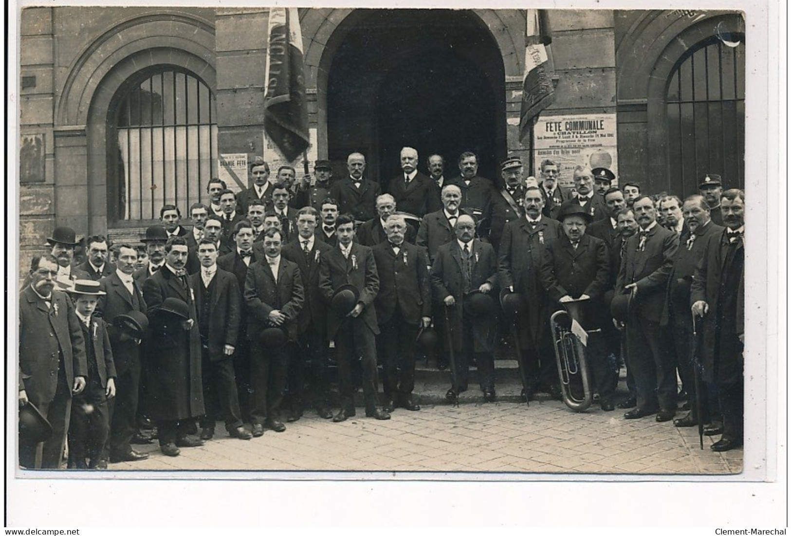 CHATILLON - CARTE PHOTO - Fête Communale De Châtillon Mai 1911 - Très Bon état - Châtillon