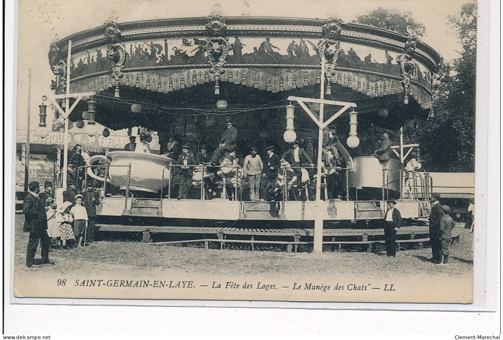 SAINT GERMAIN EN LAYE - La Fête Des Loges - Le Manège Des Chats - Très Bon état - St. Germain En Laye