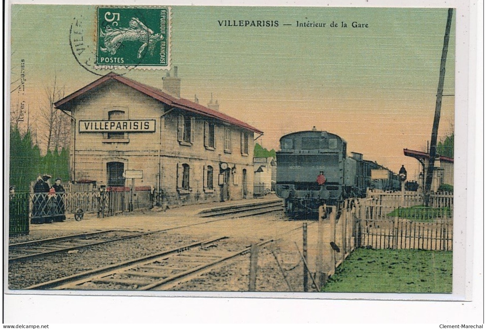 VILLEPARISIS - Intérieur De La Gare - TOILLEE - Très Bon état - Villeparisis