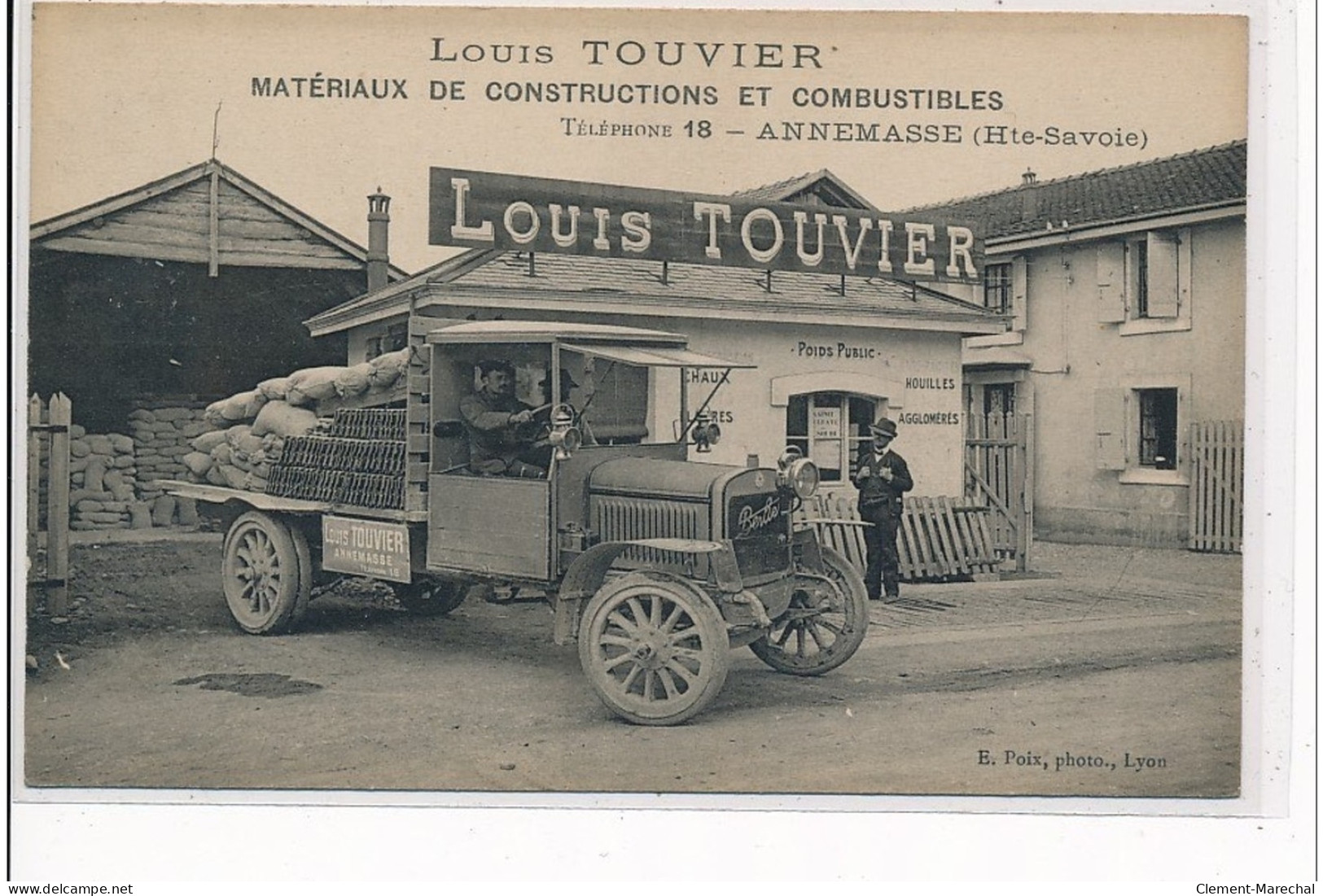 ANNEMASSE - Louis Touvier, Matériaux De Constructions Et Combustibles - Très Bon état - Annemasse