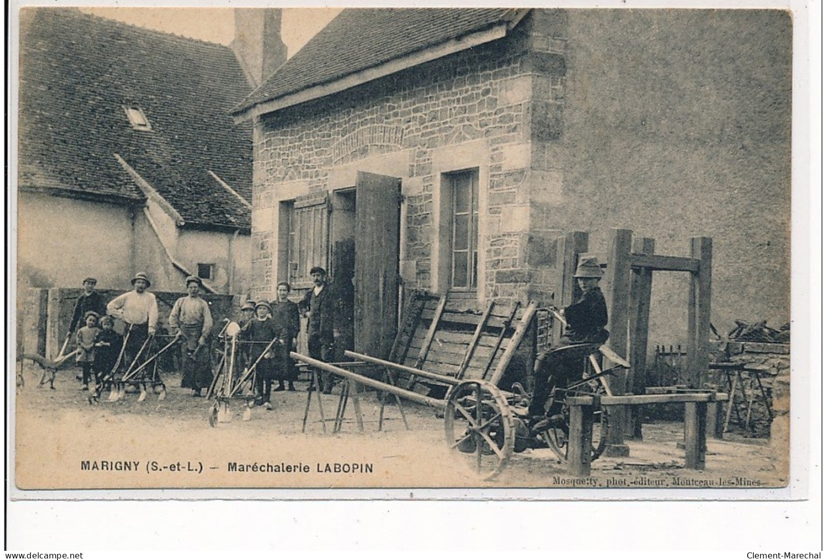 MARIGNY - Maréchalerie Labopin - Très Bon état - Andere & Zonder Classificatie