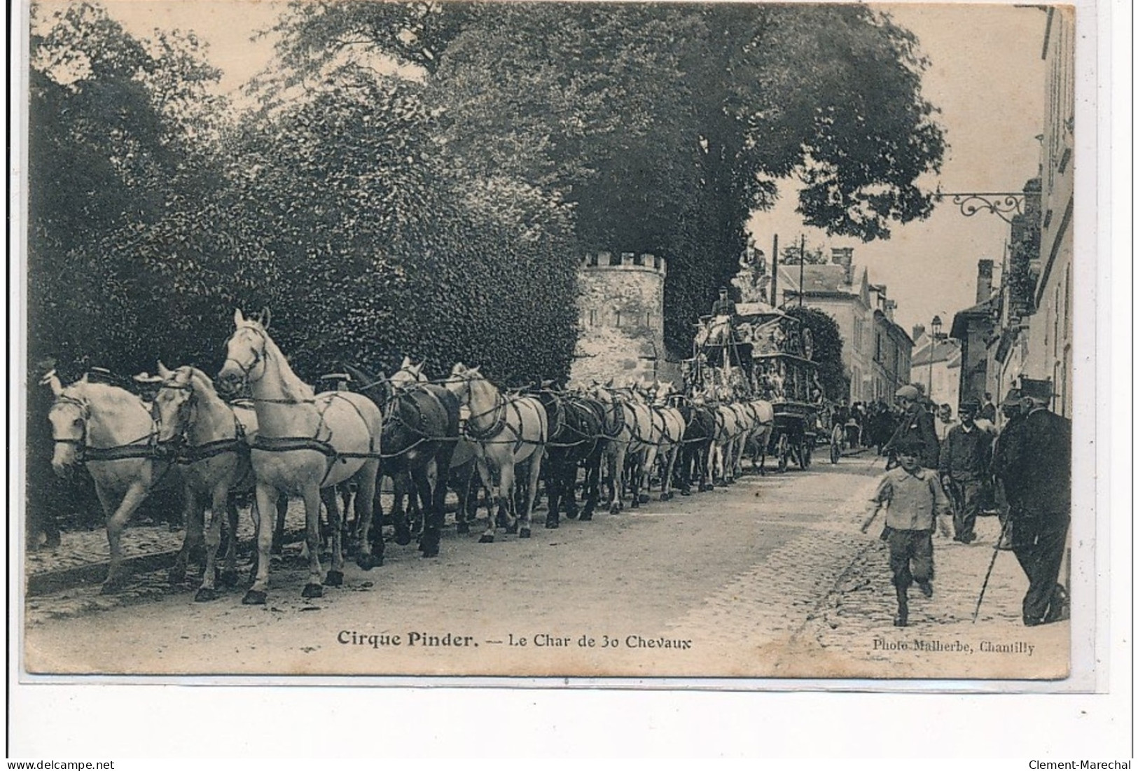 CHANTILLY - CIRQUE PINDER - Le Char De 30 Chevaux - Très Bon état - Chantilly