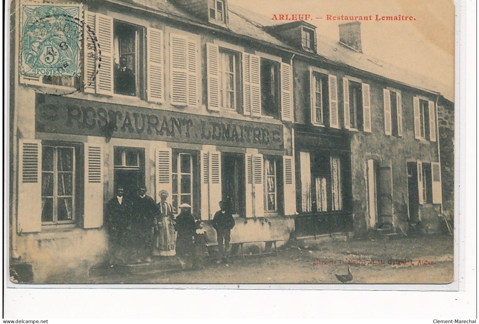 ARLEUF - Restaurant Lemaître - état - Autres & Non Classés