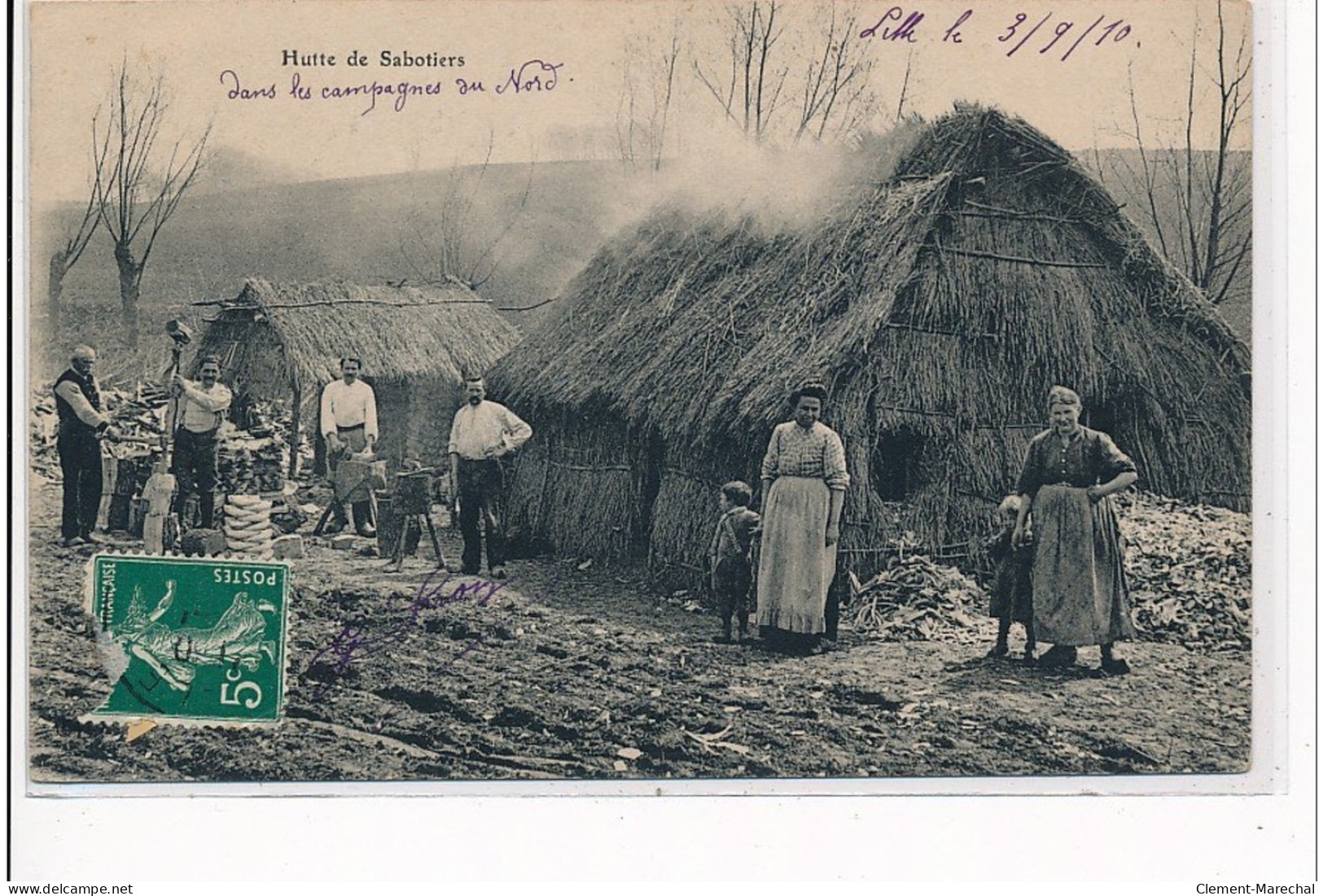 NORD - Hutte De Sabotiers - Très Bon état - Autres & Non Classés