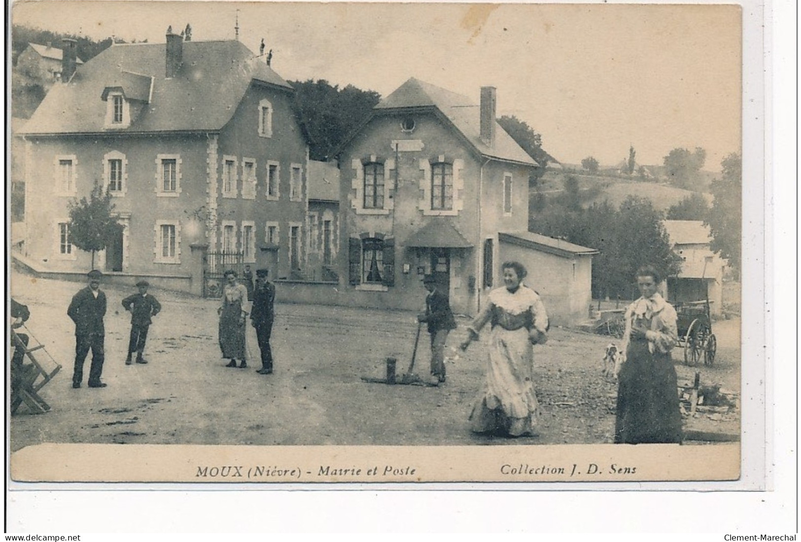 MOUX - Mairie Et Poste - Très Bon état - Altri & Non Classificati