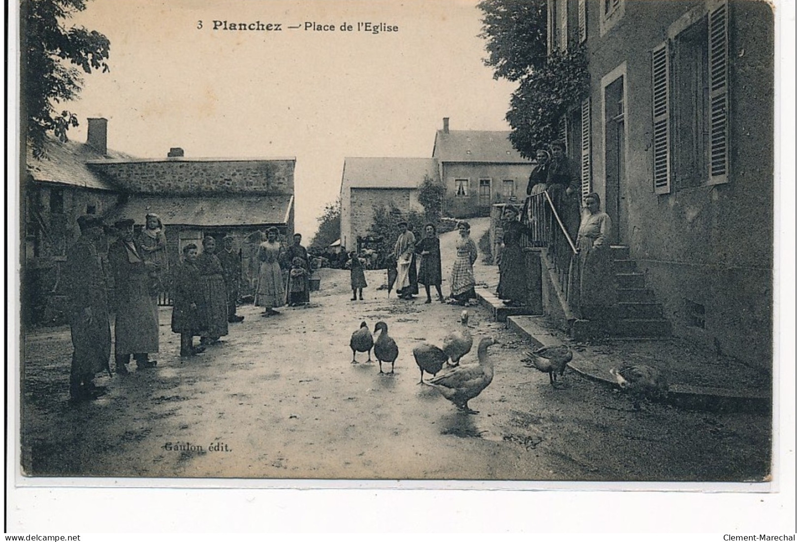 PLANCHEZ - Place De L'Eglise - Très Bon état - Altri & Non Classificati