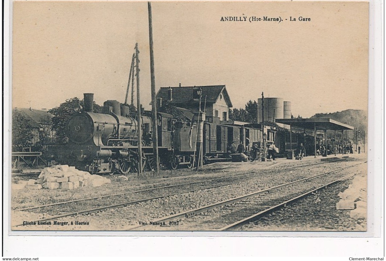 ANDILLY - La Gare - Très Bon état - Other & Unclassified