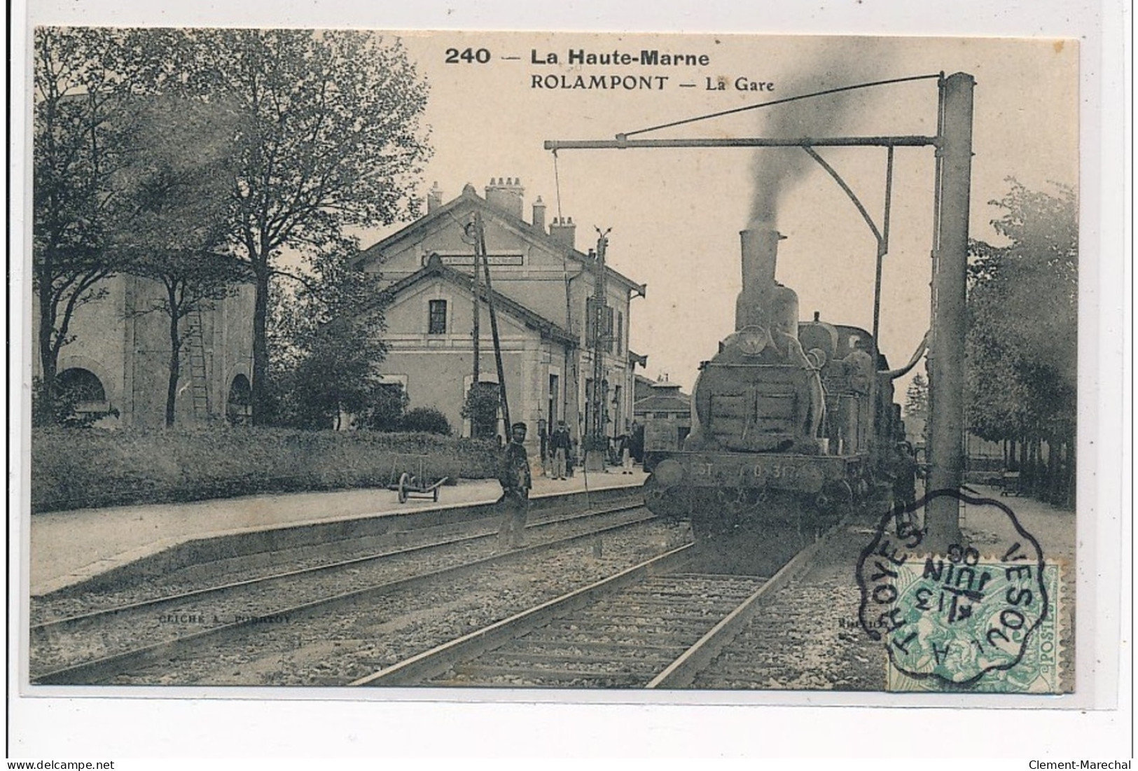 ROLAMPONT - La Gare - Très Bon état - Autres & Non Classés