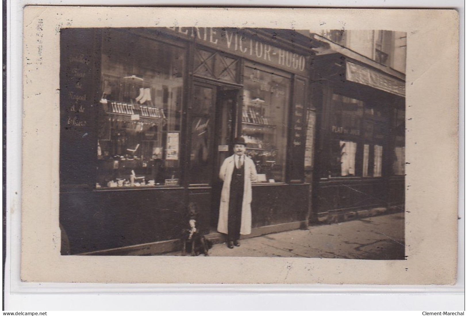 LEVALLOIS PERRET : Carte Photo De La Coutellerie Victor Hugo - Très Bon état - Levallois Perret