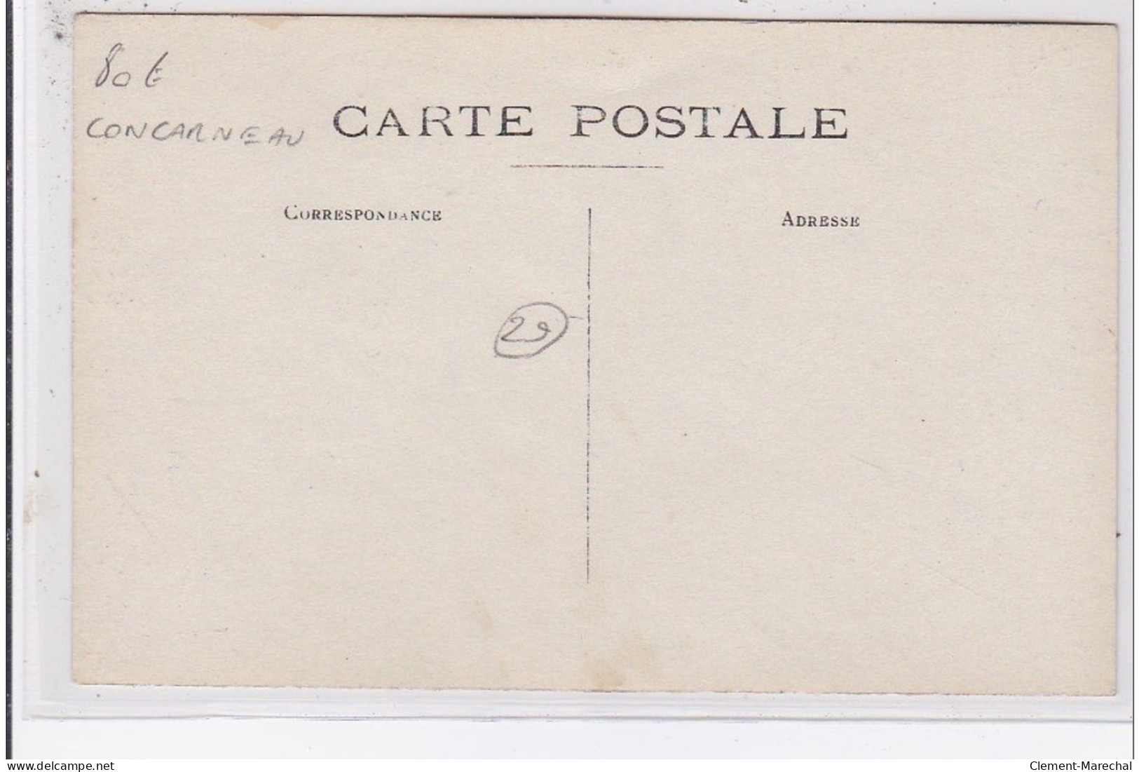 CONCARNEAU : Fête Des Filets Bleus - Carte Photo Vers 1910 (enfants) (photo Charles)-très Bon état - Concarneau