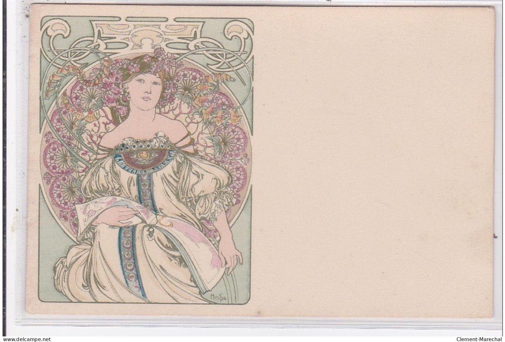 MUCHA Alphonse : Rêverie - Bon état (traces) - Mucha, Alphonse