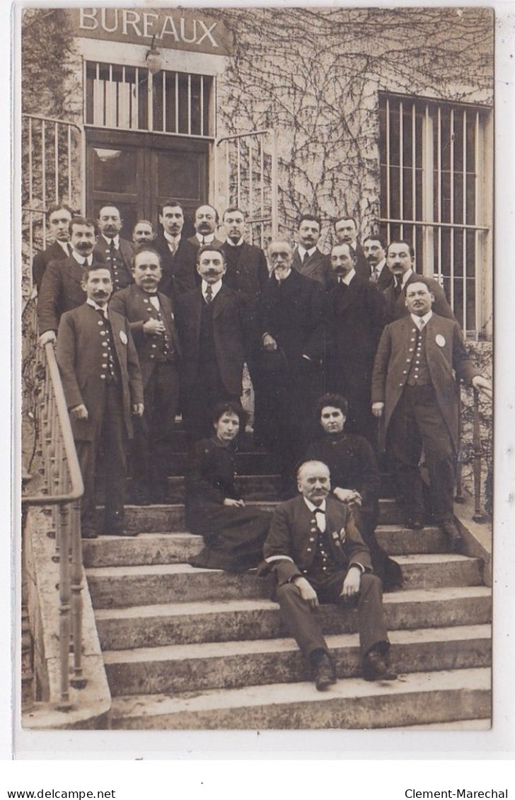 NEVERS : Carte Photo De La Banque De France Vers 1910  - Très Bon état - Nevers