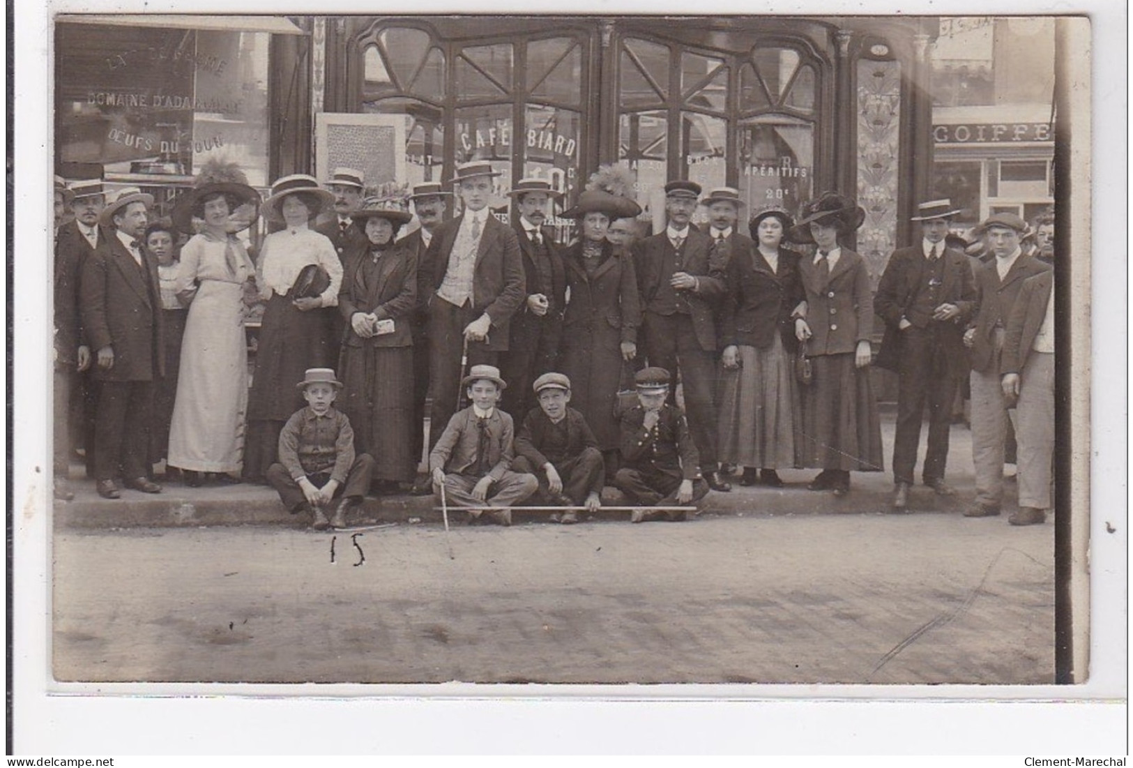 PARIS : Carte Photo D'une épicerie Au 15 Rue Des Ternes  - Très Bon état - Paris (17)