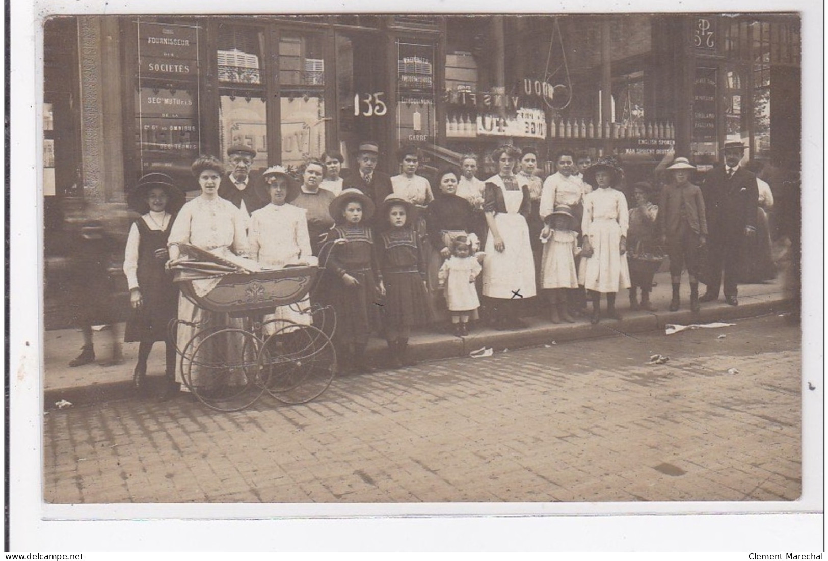 PARIS : Carte Photo D'une épicerie Au 15 Rue Des Ternes  - Très Bon état - Paris (17)