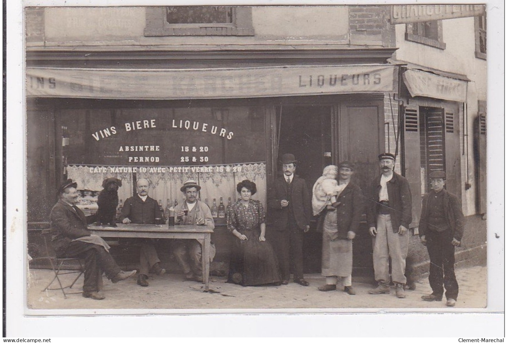 VILLEJUIF : Carte Photo D'un Café - Très Bon état - Villejuif