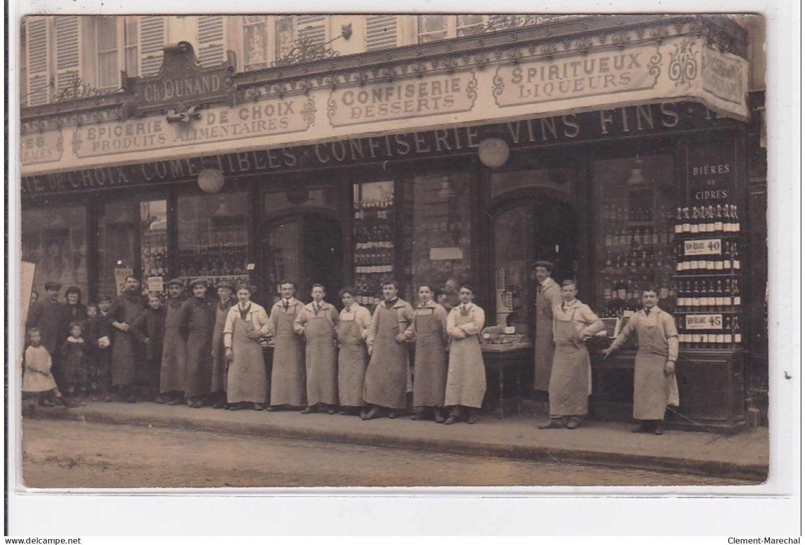 CHOISY LE ROI : Carte Photo De L'épicerie Fine DUNAND - Très Bon état - Choisy Le Roi