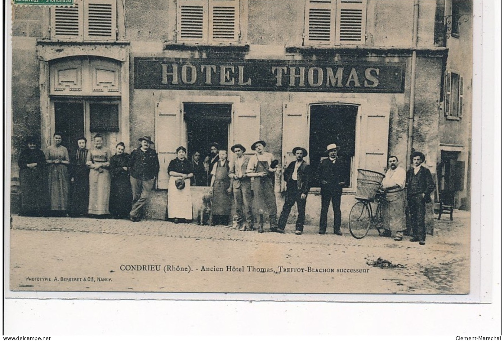 CONDRIEU - Ancien Hôtel Thomas - Très Bon état - Condrieu