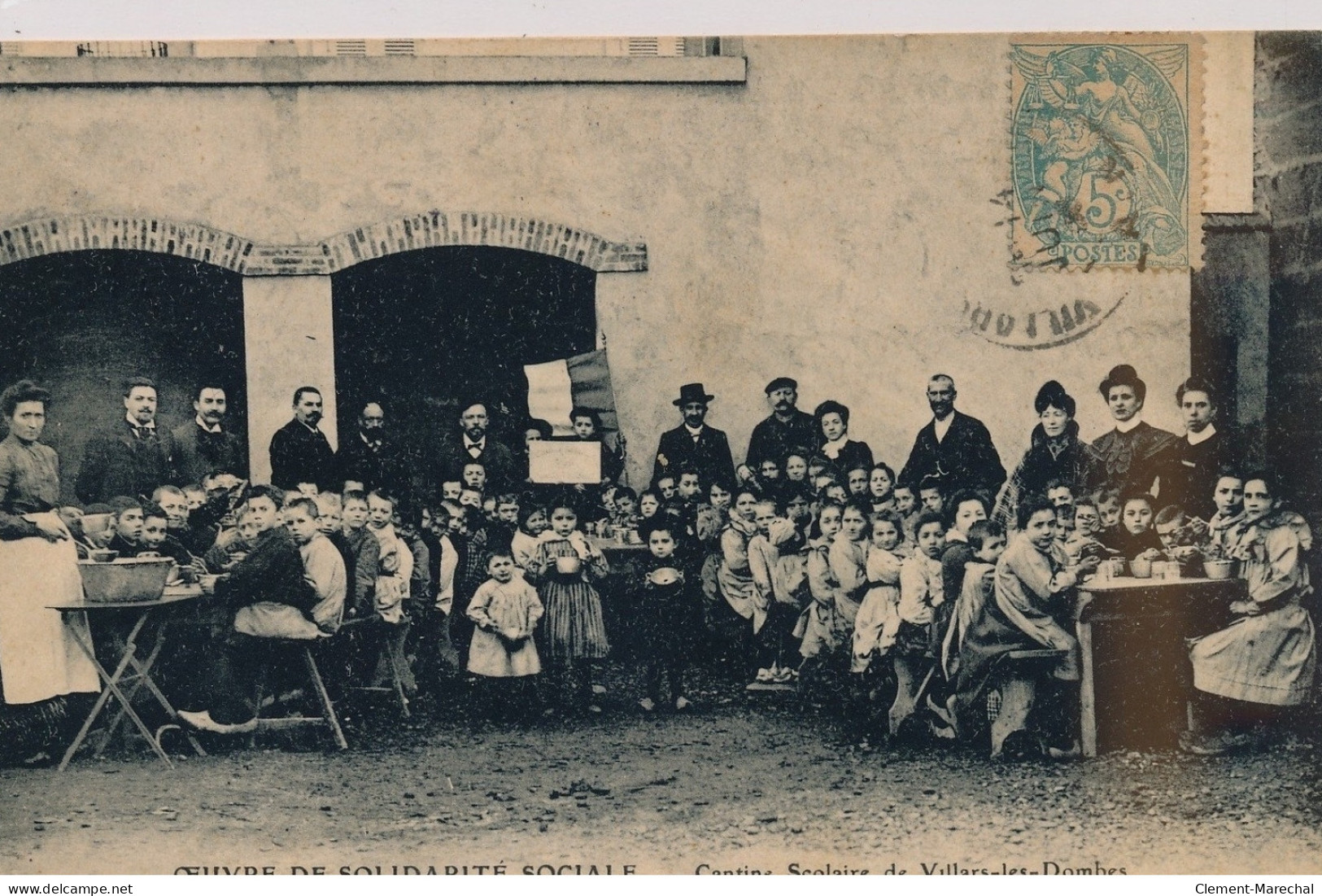 VILLARS-LES-DOMBES : Oeuvre De Solidarité Sociale, Cantine Scolaire - Très Bon état - Villars-les-Dombes