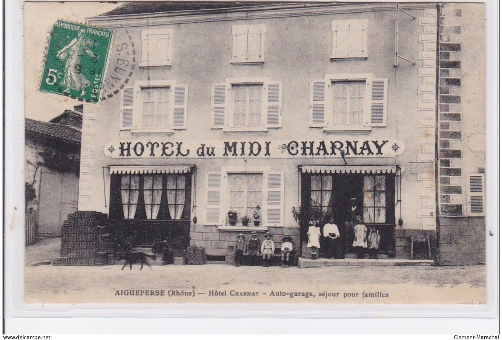 AIGUEPERSE : Hotel Du Midi - Maison Charnay - Très Bon état - Cours-la-Ville