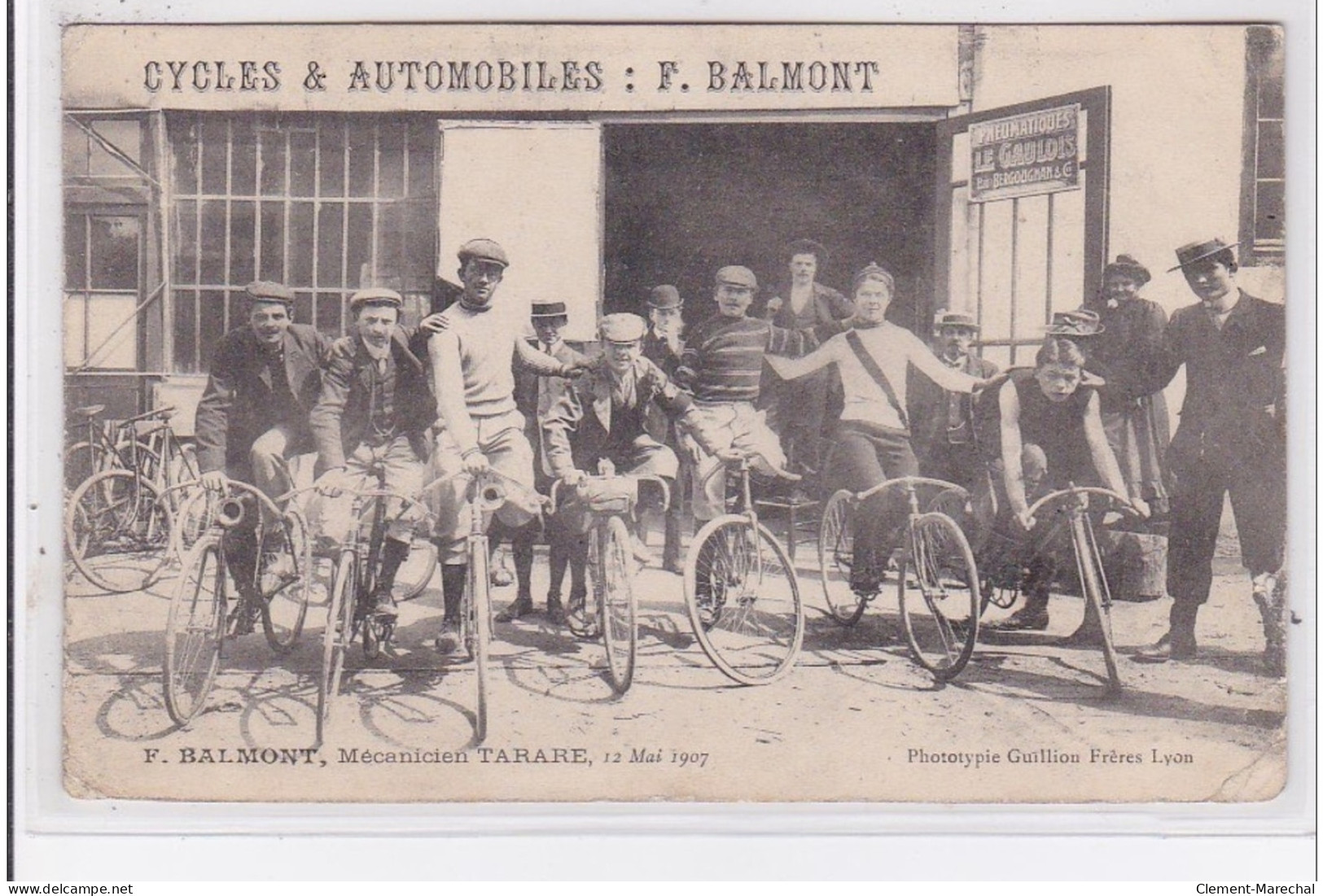 TARARE : Le Garage BALMONT (cycles Et Automobiles) - état - Tarare