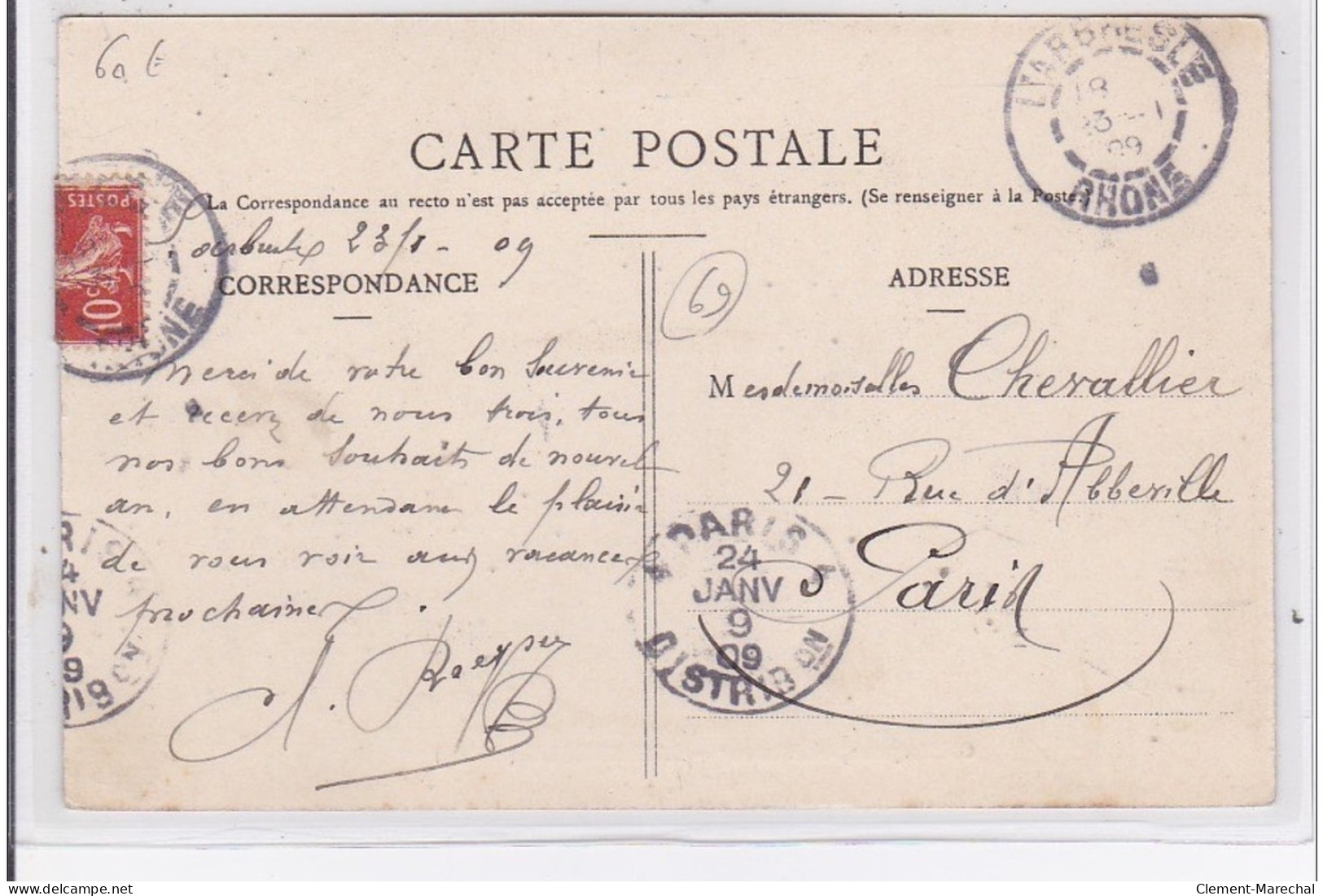 L'ARBESLE : Carte Postale Publicitaire Pour Le Distillateur BREYSSE (distillerie) - Très Bon état - L'Arbresle