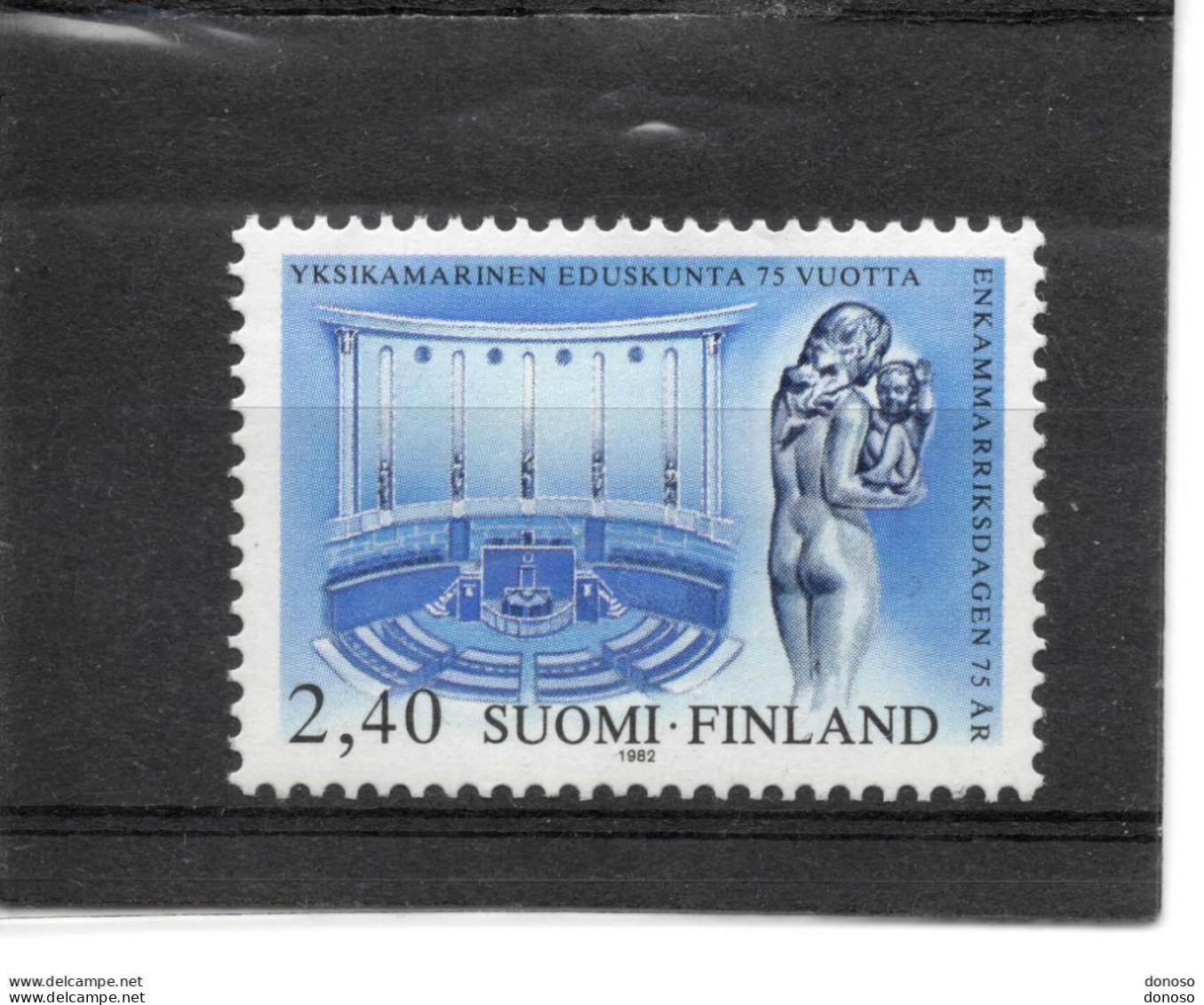 FINLANDE 1982 Sculpture Yvert 864, Michel 902 NEUF** MNH - Unused Stamps