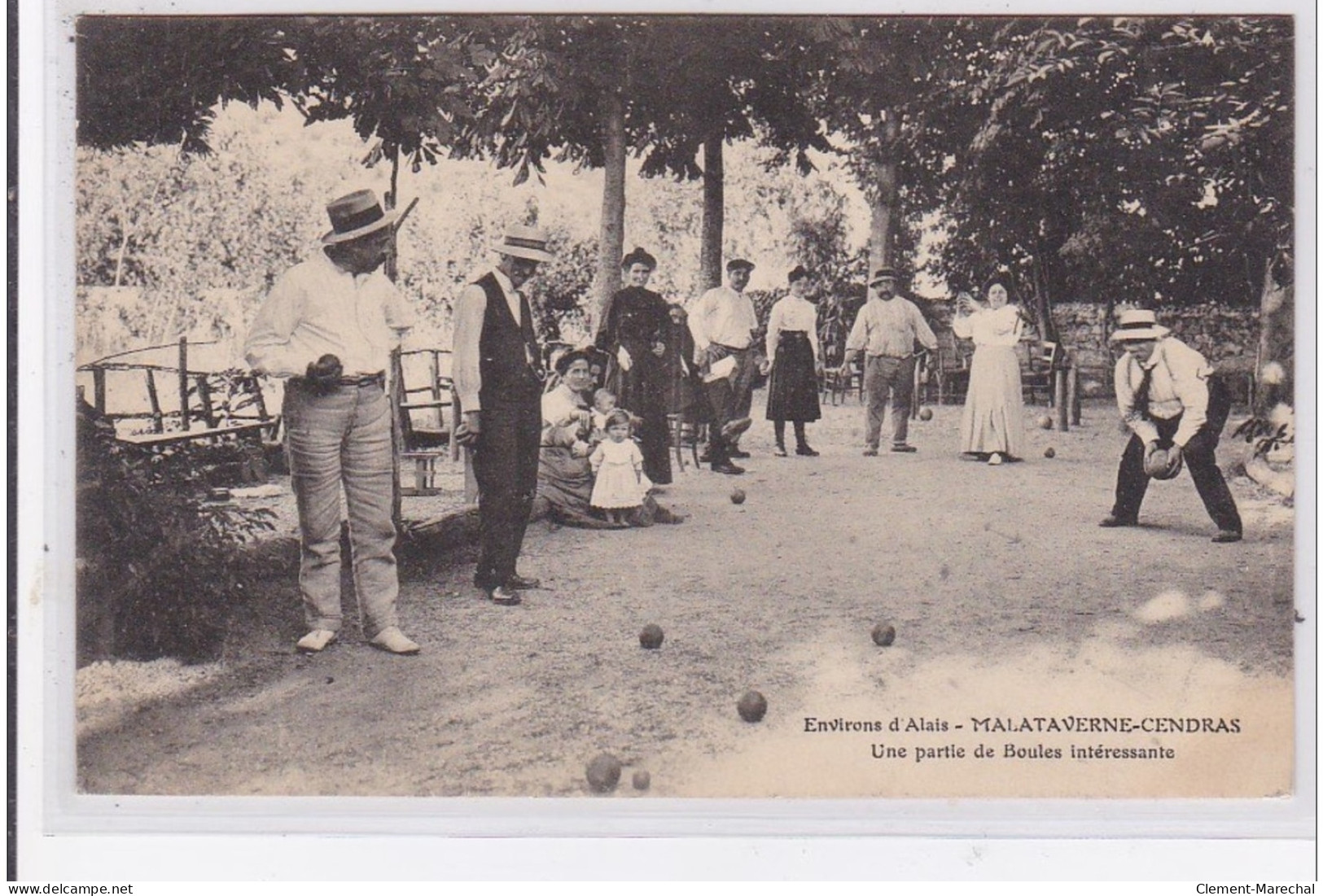 MALATAVERNE CENDRAS - Une Partie De Boules Intéressante (pétanque) - Très Bon état - Other & Unclassified