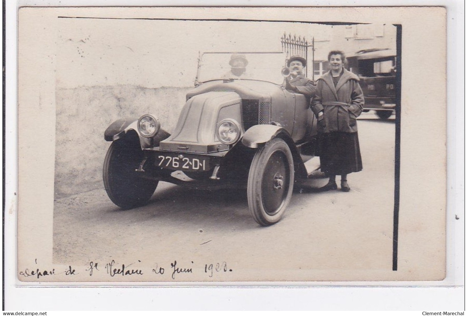 SAINT NECTAIRE : Carte Photo D'une Automobile En 1928 - Très Bon état - Saint Nectaire