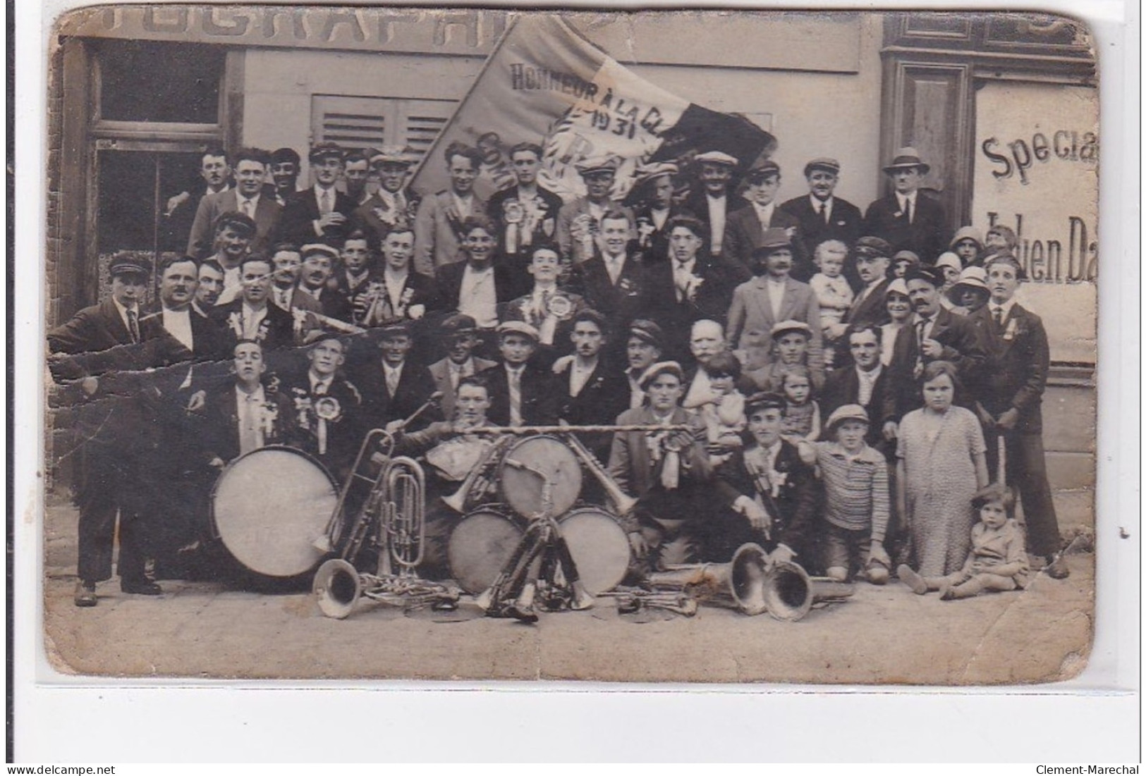 MARINES : Carte Photo De La Classe 1931 - Bon état (coins Arrondis) - Marines