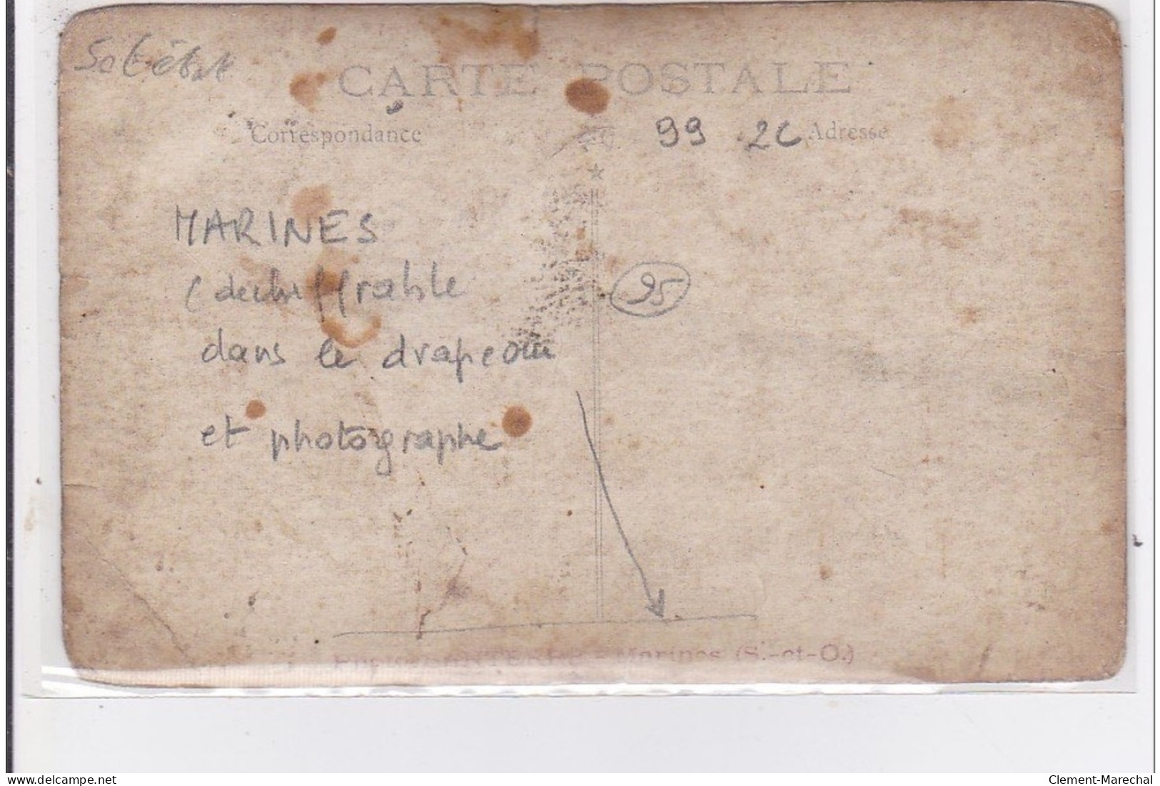 MARINES : Carte Photo De La Classe 1931 - Bon état (coins Arrondis) - Marines