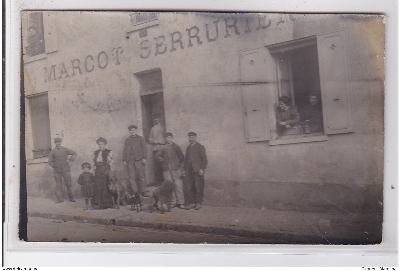 SAINT REMY LES CHEVREUSES : Carte Photo De La Serrurerie MARCOT (magasin - Serrurier) - Très Bon état - St.-Rémy-lès-Chevreuse