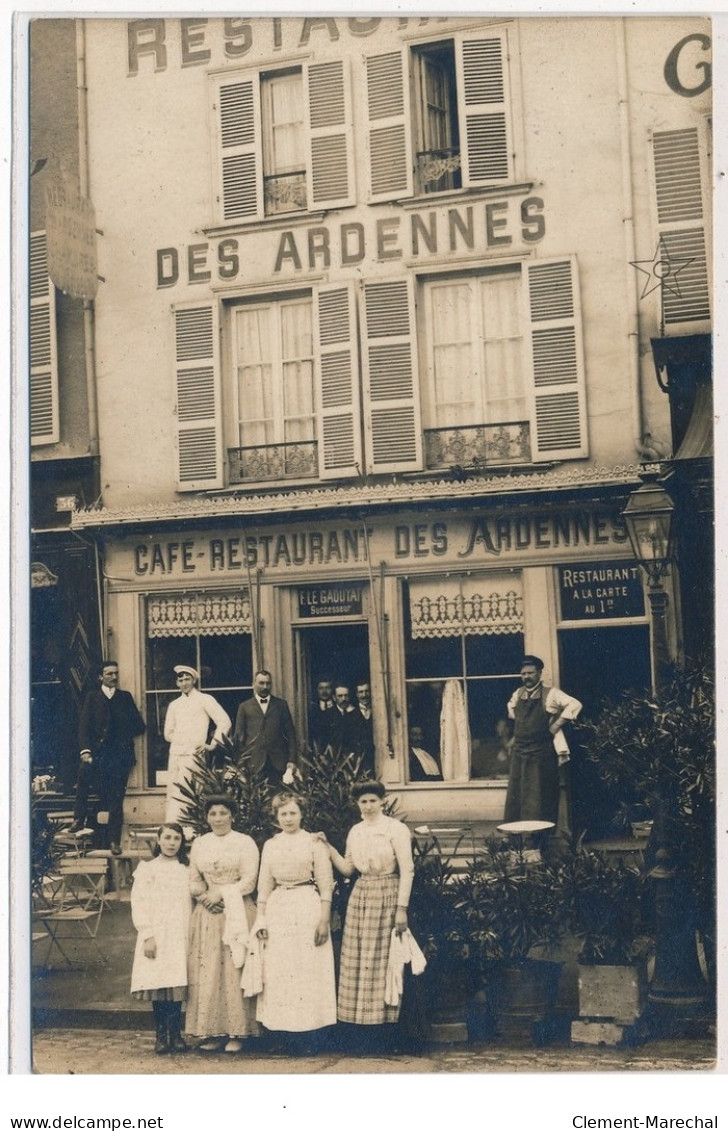 CHALONS-SUR-MARNE : Place De La Republique, Cafe-restaurant Des Ardennes - Tres Bon Etat - Châlons-sur-Marne