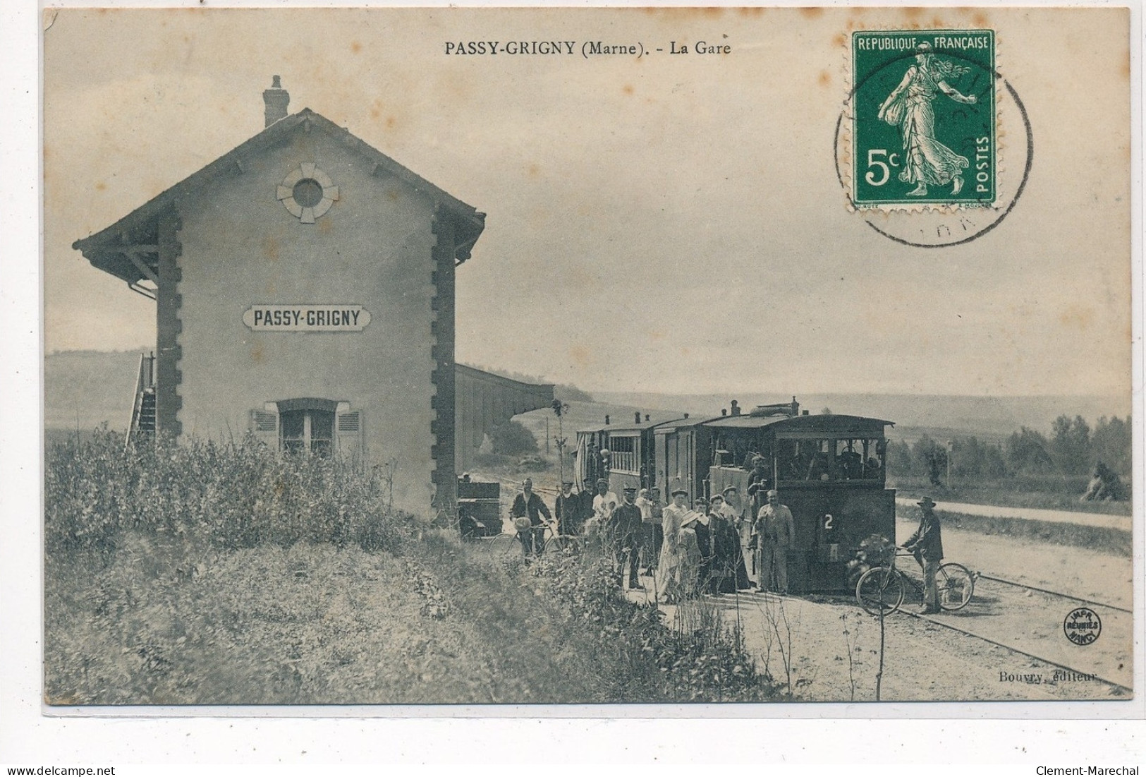 PASSY-GRIGNY : La Gare - Etat - Altri & Non Classificati