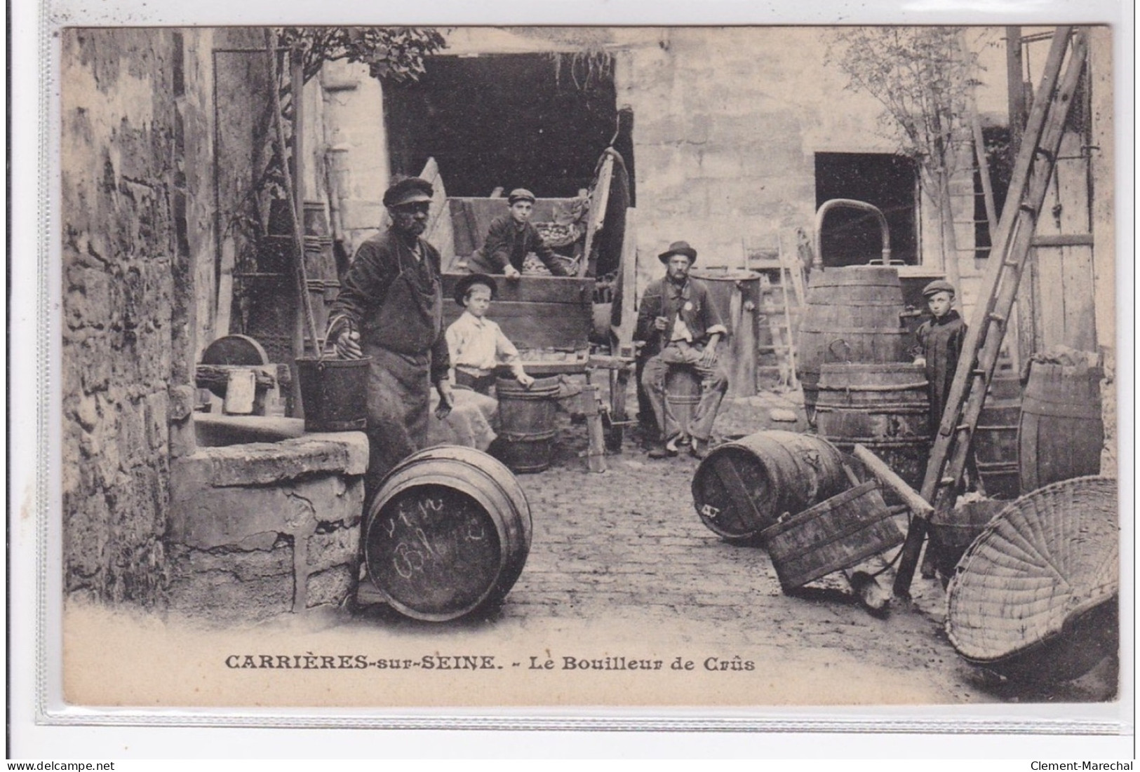 CARRIERES SUR SEINE : Le Bouilleur De Crus - Très Bon état - Carrières-sur-Seine