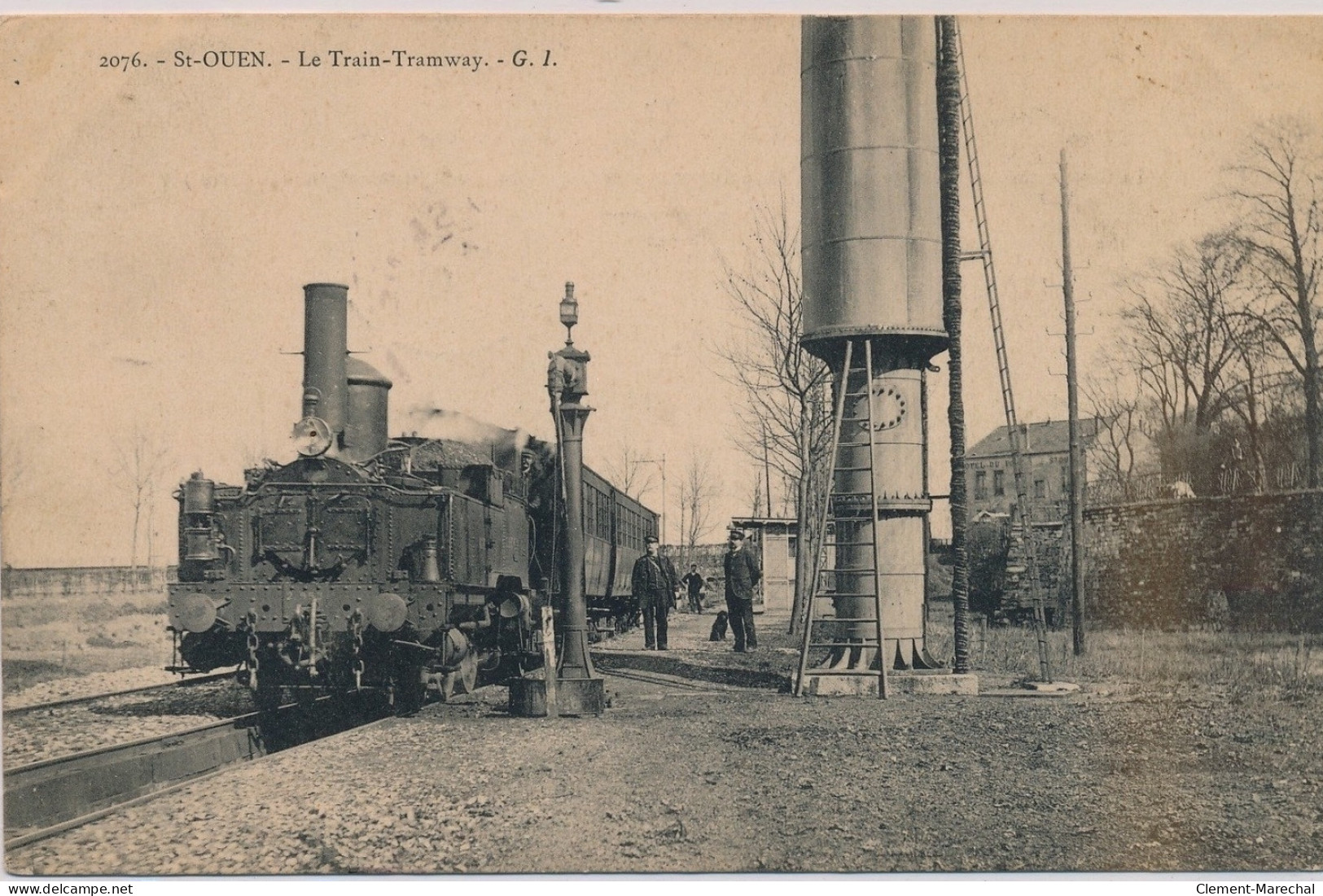 ST-OUEN : Le Train-Tramway - Très Bon état - Saint Ouen