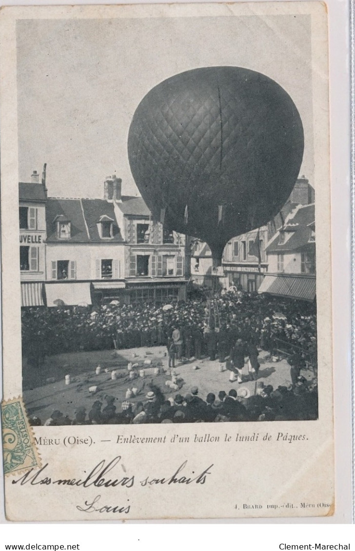 MERU : Enlèvement D'un Ballon Le Lundi De Pâques - état - Meru