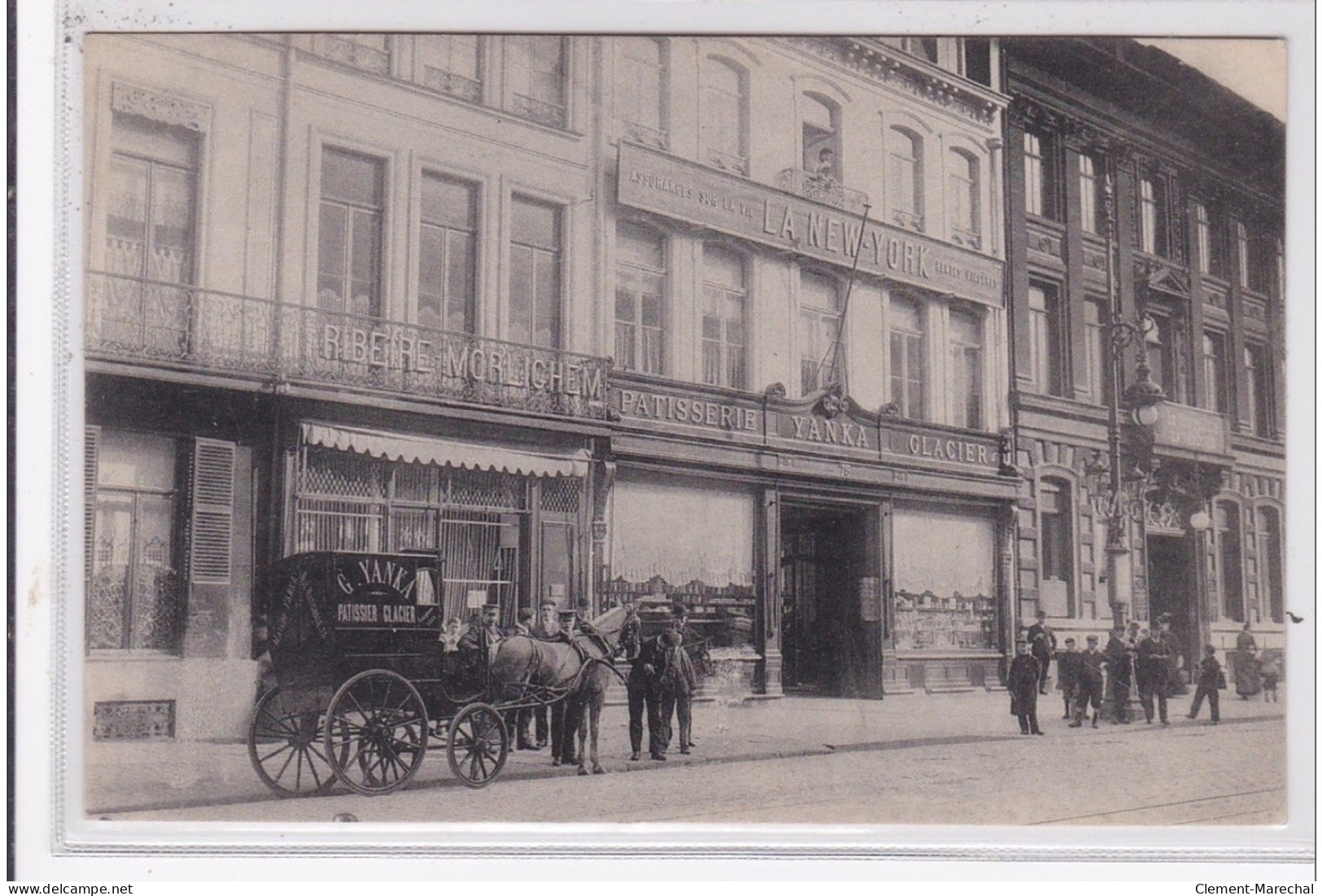 LILLE : La Patisserie YANKA (glacier Au 75 Rue Nationale) - Très Bon état - Lille