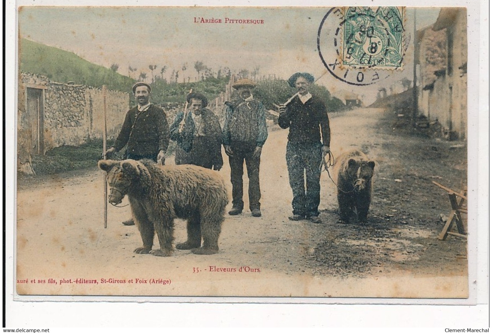 FOIX : Eleveurs D'ours - Etat (traces) - Foix