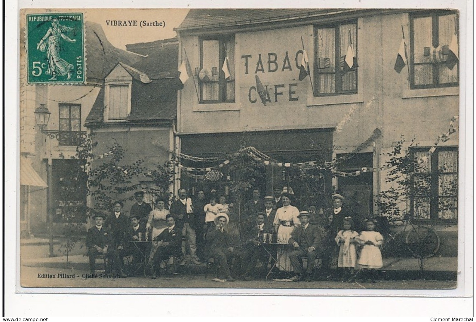 VIBRAYE : Tabac Café - Tres Bon Etat - Vibraye
