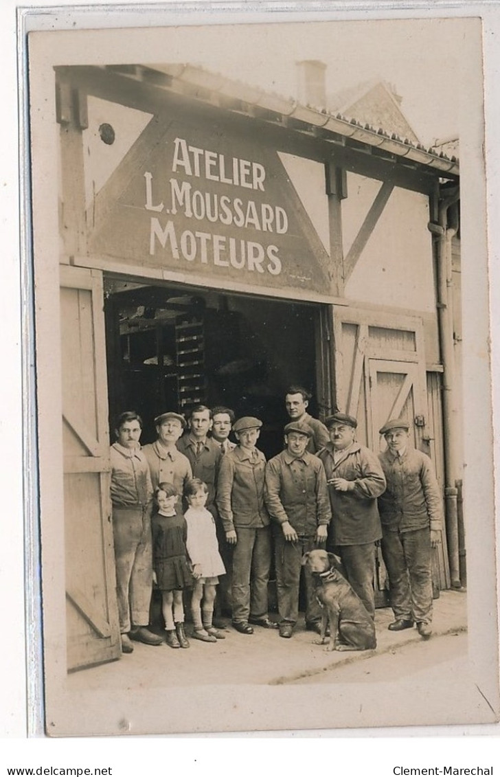 PUTEAUX : Atelier Moussard (garage) Moteurs - Tres Bon Etat - Puteaux