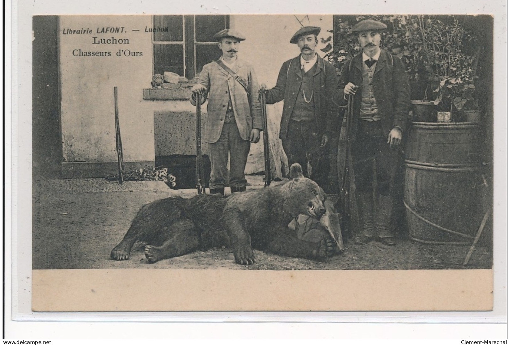 LUCHON : Chasseurs D'ours, Librairie Lafont - Tres Bon Etat - Luchon