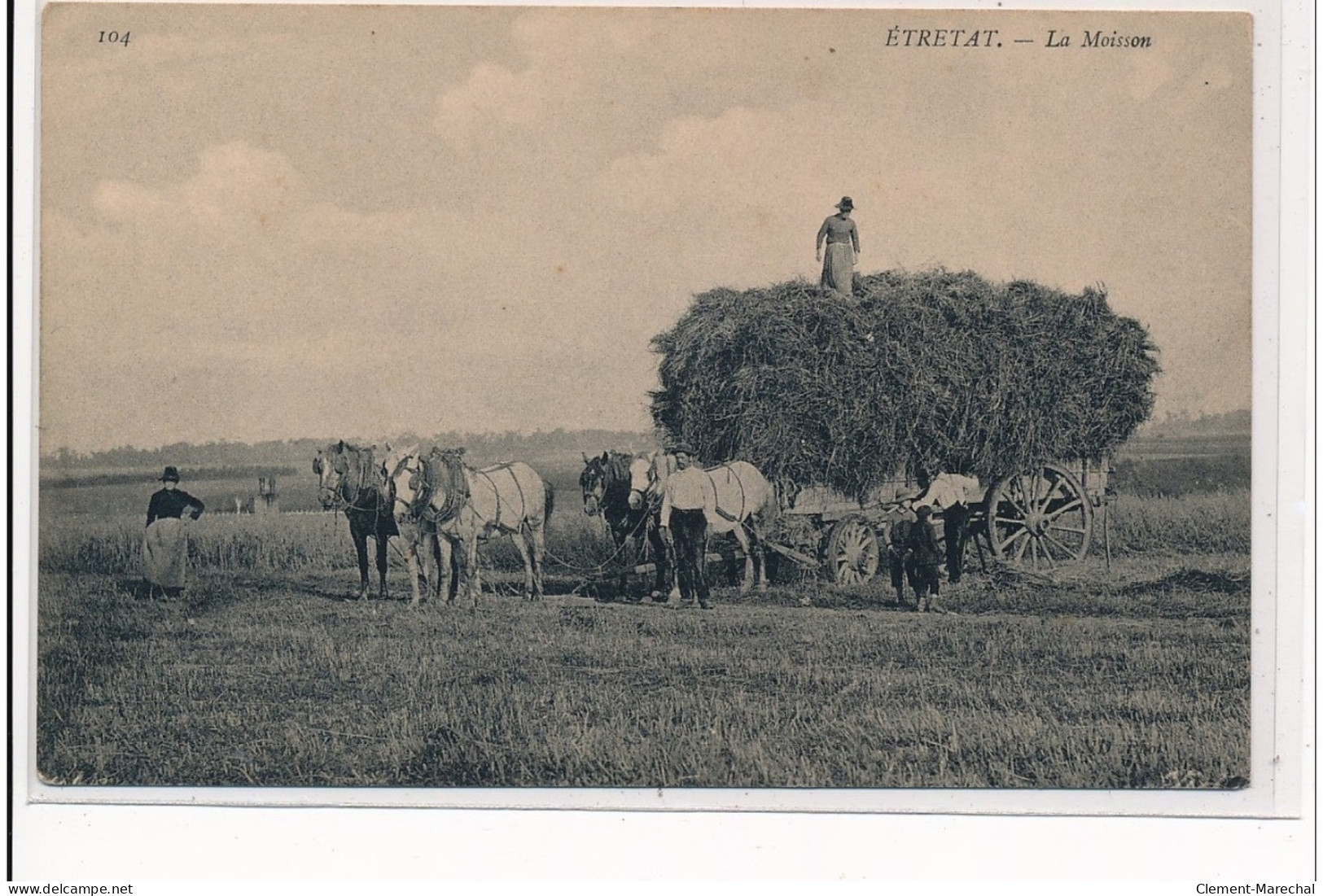 ETRETAT : La Moisson - Tres Bon Etat - Etretat