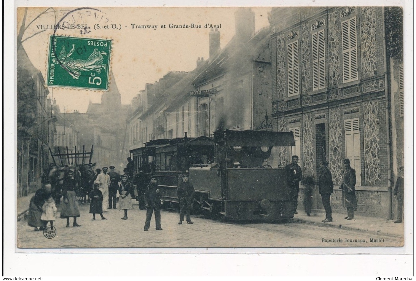 VILLIERS-le-BEL : Tramway Et Grande-rue D'aval - Etat - Villiers Le Bel