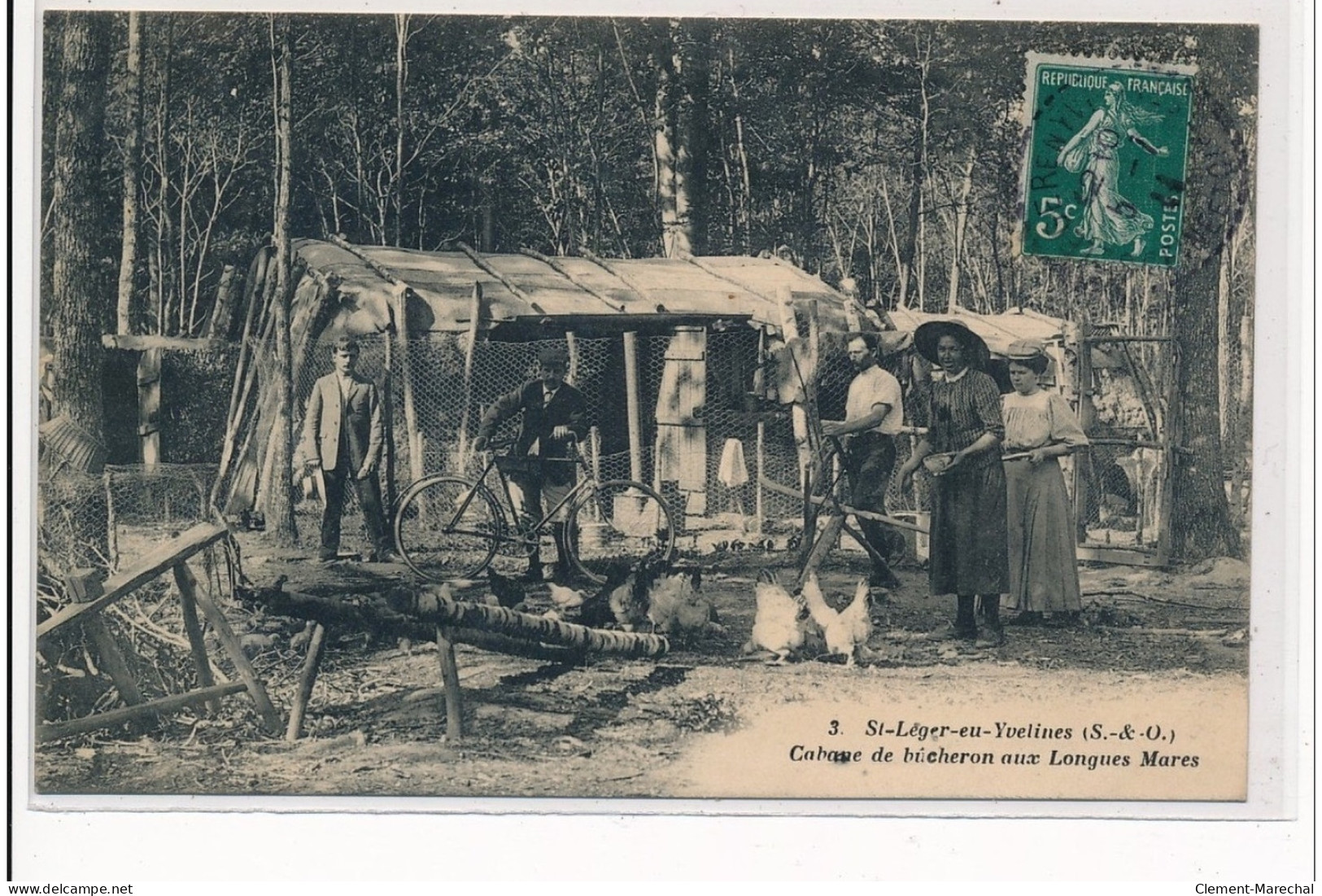 SAINT-LEGER-en-YVELINES : Cabane De Bucheron Aux Longues Mares - Etat - St. Leger En Yvelines