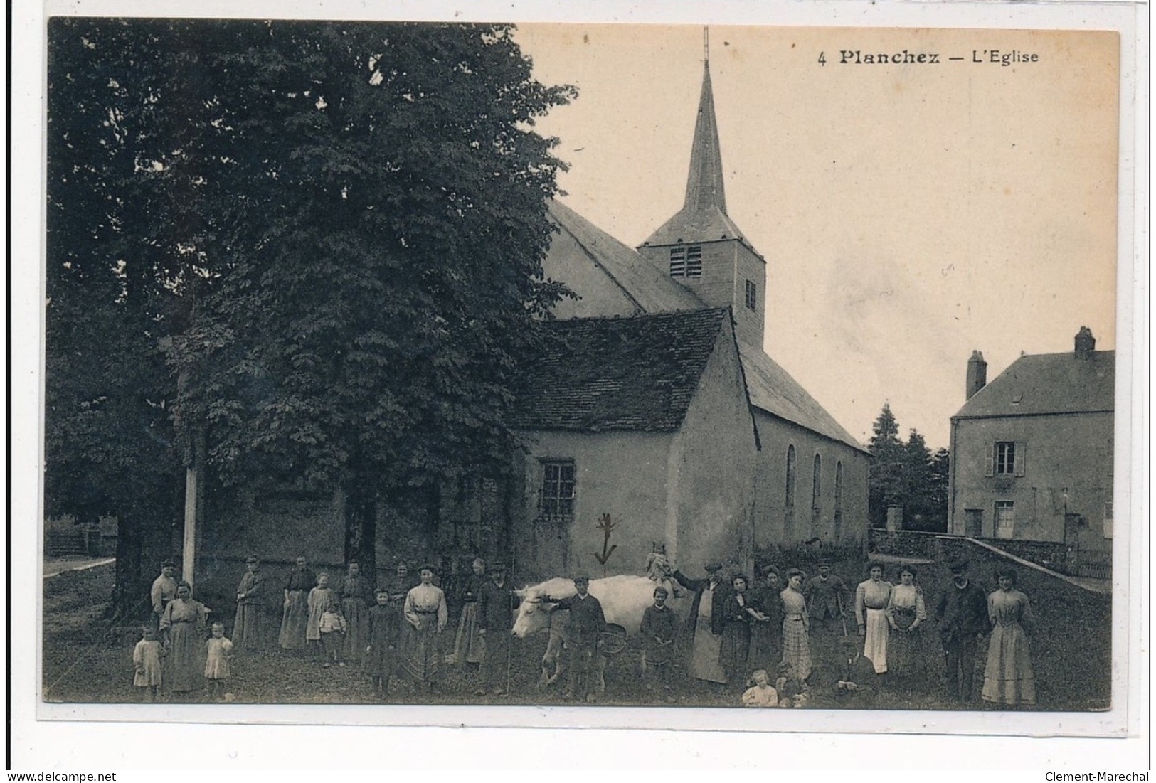 PLANCHEZ : L'eglise - Tres Bon Etat - Altri & Non Classificati