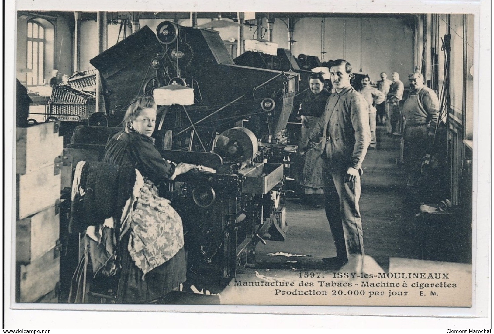 ISSY-les-MOULINEAUX : Manufacture Des Tabacs Machine à Cigarettes Production 20.000 Par Jour - Tres Bon Etat - Issy Les Moulineaux