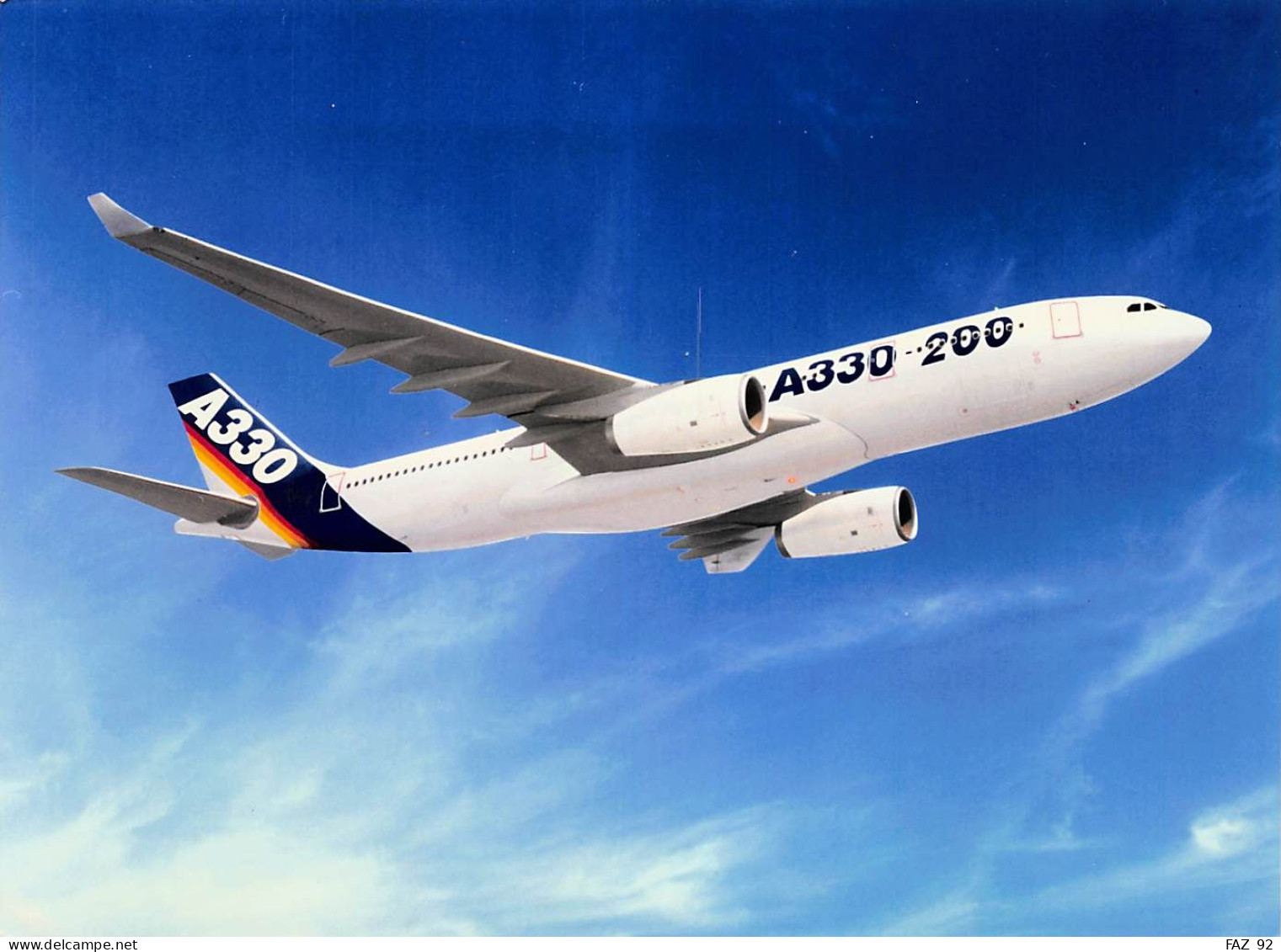 Airbus A330-200 - +/- 180 X 130 Mm. - Photo Presse Originale - Aviation