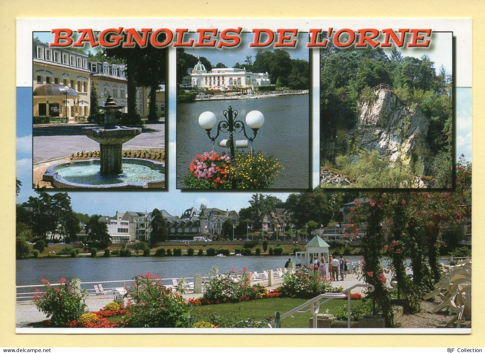 61. BAGNOLES-DE-L'ORNE – Multivues (animée) (voir Scan Recto/verso) - Bagnoles De L'Orne