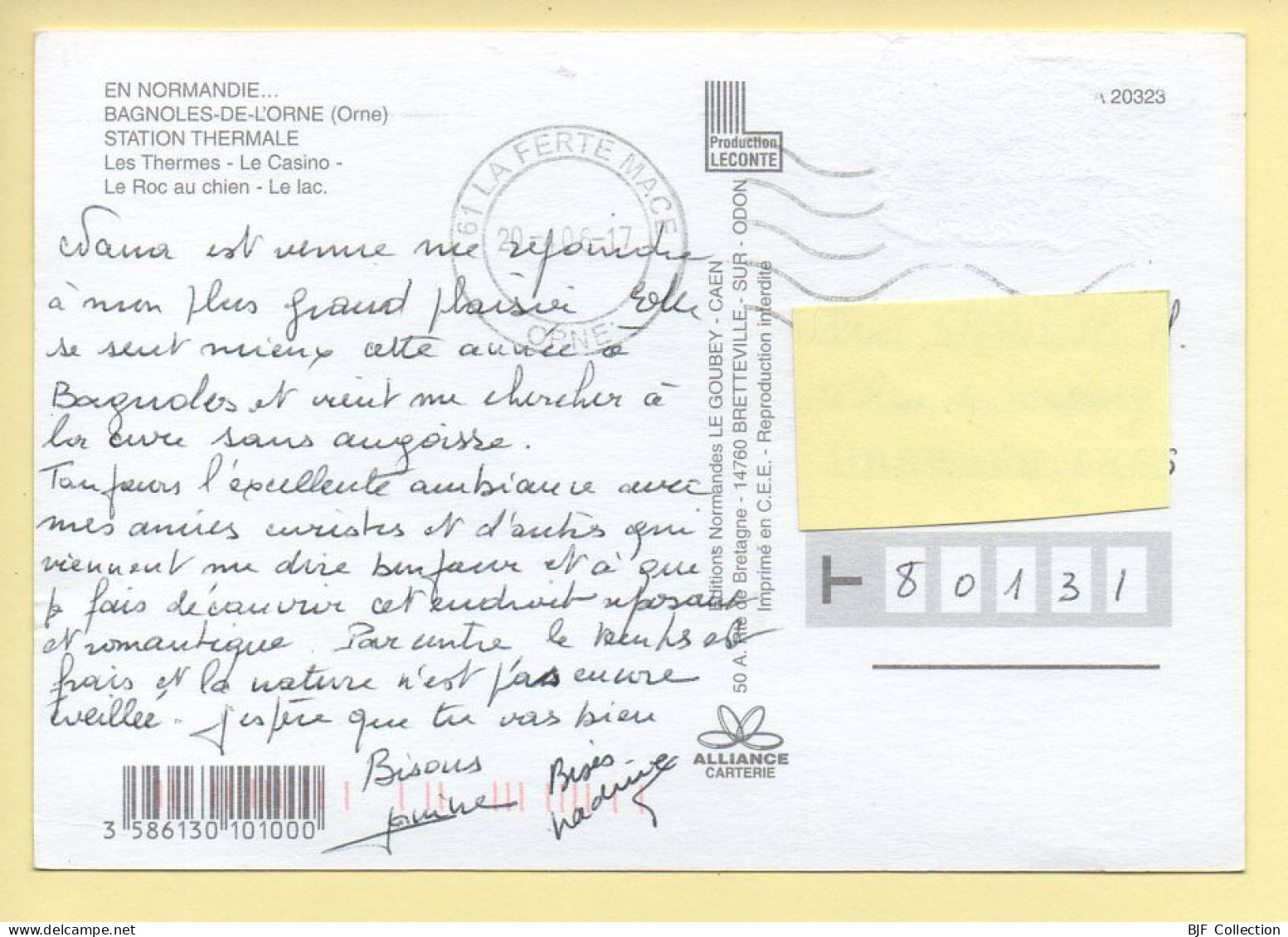 61. BAGNOLES-DE-L'ORNE – Multivues (animée) (voir Scan Recto/verso) - Bagnoles De L'Orne